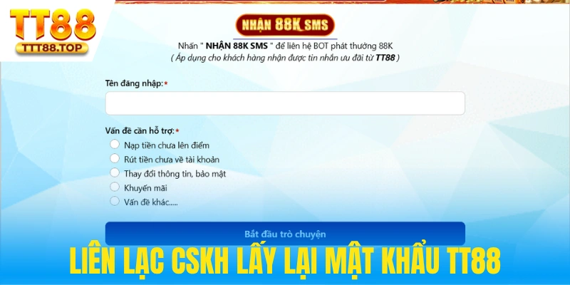 Liên hệ nhân viên qua khung chat trực tiếp