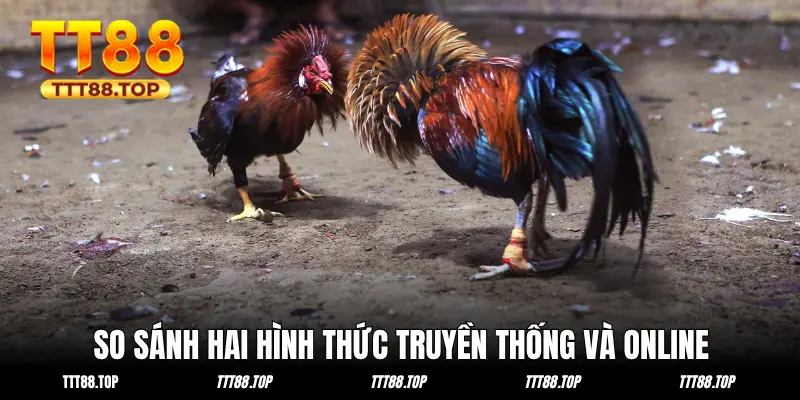 So sánh hai hình thức truyền thống và online